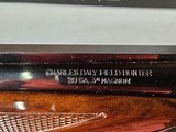 9105
Charles Daly, field hunter ultra light, 20 gauge, 26” barrels, IC/M, Vent rib, butt plate, gold trigger, brass bead, 98% box, 13 3/4, More pictu - 12 of 24
