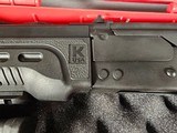 9102
Kalashnikov Shotgun 12 gauge, semi auto, folding stock, arm guard, pistol hand grip, picatinny rails, hard case, papers, 99% condition, 3 10 rou - 4 of 23