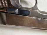 9114
Remington Rand 1911 45 cal, Syracuse NY, US Property, M1911, US Army, Holster, excellent condition, turning brown, More pictures at dawsonsdoubl - 4 of 17