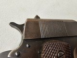 9114
Remington Rand 1911 45 cal, Syracuse NY, US Property, M1911, US Army, Holster, excellent condition, turning brown, More pictures at dawsonsdoubl - 14 of 17