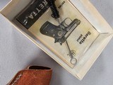 9097
Beretta Jetfire 950 BS 25 cal, New in box, papers and brush, collectors quality, holster, More pictures at dawsonsdoubles.com - 12 of 15