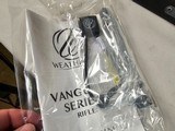 9099
Weatherby Vanguard 6.5 Creedmoor 25” Barrels, NIB, Coastal association, magazine cover, banquet rifle, synthetic stock, NIB, drilled and tapped. - 21 of 23