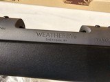 9099
Weatherby Vanguard 6.5 Creedmoor 25” Barrels, NIB, Coastal association, magazine cover, banquet rifle, synthetic stock, NIB, drilled and tapped. - 14 of 23