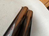 9113
Belgium Browning Superposed, pre war, 12 Gauge, 28” ribbed barrel, 14” LOP,
Mod/Full, Round Knob, long tang, Browning butt pad, 98% solid rib, - 16 of 25