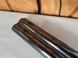 9113
Belgium Browning Superposed, pre war, 12 Gauge, 28” ribbed barrel, 14” LOP,
Mod/Full, Round Knob, long tang, Browning butt pad, 98% solid rib, - 13 of 25