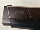9109 Mauser Sig Sauer M2 45 Cal, Friends of NRA, 2 8 round magazines, display box with key, double action only, combat sights, 3.5 barrel, 32 OZ,
Mo - 13 of 17