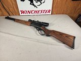 9188
Marlin 1895 GBL 45/70 Cal 18.5 barrel, extra lange loop, Marlin pad, Bushnell, 3x4.5 Banner model scope, good for low light, excellent condition - 1 of 25