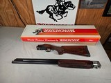 9202
Winchester 101 Pigeon Live Bird, 12 Gauge, 28” Barrels, Winchoke bottom barrel, with M/F, IC, screw in chokes, bottom barrel is fixed X-Full, pi - 1 of 25