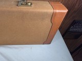 9197
Winchester hard trunk style shotgun case, Golden Quail one of 500 made! Will hold up to 28” barrels, More pictures at DawsonsDoubles Dot COM - 5 of 14