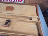 9197
Winchester hard trunk style shotgun case, Golden Quail one of 500 made! Will hold up to 28” barrels, More pictures at DawsonsDoubles Dot COM - 9 of 14