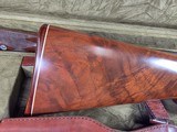 9206
Winchester 101 Grand European skeet gun, 20 gauge, 27’ barrels, pistol grip, beautiful wood but plate, vent rib, Winchester green Grand Europea - 16 of 25