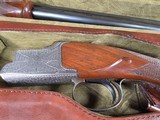 9206
Winchester 101 Grand European skeet gun, 20 gauge, 27’ barrels, pistol grip, beautiful wood but plate, vent rib, Winchester green Grand Europea - 7 of 25