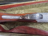 9206
Winchester 101 Grand European skeet gun, 20 gauge, 27’ barrels, pistol grip, beautiful wood but plate, vent rib, Winchester green Grand Europea - 10 of 25
