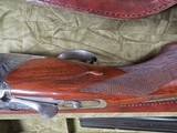 9206
Winchester 101 Grand European skeet gun, 20 gauge, 27’ barrels, pistol grip, beautiful wood but plate, vent rib, Winchester green Grand Europea - 13 of 25