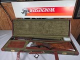 9206
Winchester 101 Grand European skeet gun, 20 gauge, 27’ barrels, pistol grip, beautiful wood but plate, vent rib, Winchester green Grand Europea - 2 of 25