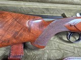 9206
Winchester 101 Grand European skeet gun, 20 gauge, 27’ barrels, pistol grip, beautiful wood but plate, vent rib, Winchester green Grand Europea - 14 of 25