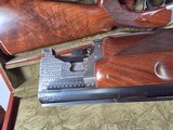 9206
Winchester 101 Grand European skeet gun, 20 gauge, 27’ barrels, pistol grip, beautiful wood but plate, vent rib, Winchester green Grand Europea - 19 of 25