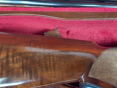 9208  Winchester 23 Classic, 20 Gauge, 2 3/4 and 3”, 26” barrels,  IC/MOD, 14 1/2 lop, butt pad, vent rib, beautiful wood, gold trigger, pistol grip w - Image 14 of 25
