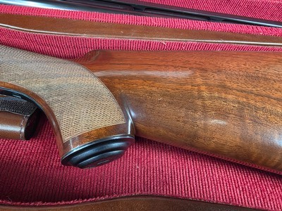 9208  Winchester 23 Classic, 20 Gauge, 2 3/4 and 3”, 26” barrels,  IC/MOD, 14 1/2 lop, butt pad, vent rib, beautiful wood, gold trigger, pistol grip w - Image 4 of 25