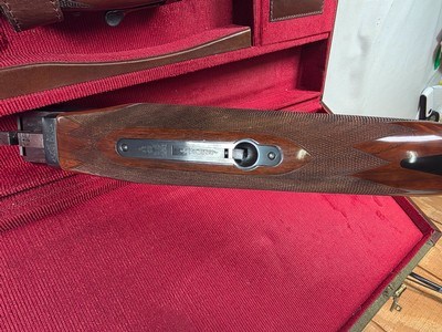 9208  Winchester 23 Classic, 20 Gauge, 2 3/4 and 3”, 26” barrels,  IC/MOD, 14 1/2 lop, butt pad, vent rib, beautiful wood, gold trigger, pistol grip w - Image 21 of 25