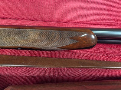 9208  Winchester 23 Classic, 20 Gauge, 2 3/4 and 3”, 26” barrels,  IC/MOD, 14 1/2 lop, butt pad, vent rib, beautiful wood, gold trigger, pistol grip w - Image 18 of 25