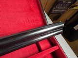 9207
Winchester 101 lightweight 12 gauge, screw in winchokes x 5 ( M, IM, XF, IC, SK) 27” barrels, 14 1/4 LOP, Butt pad, vent rib, ejectors, pistol g - 24 of 25