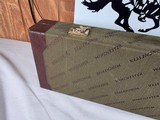 9205 Winchester Green hard trunk style case, NOS--- amazing case, it has the keys, key fob and even the inspection tag. Will hold up to a 28” barrels. - 9 of 15