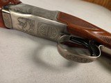 9210
Winchester 101 Featherweight 20 Gauge, 26” Barrels, 14 “ LOP, 1 1/2x2x8 factory dimensions, Straight grip, vet rib, AA++ Fancy walnut very rare - 8 of 25