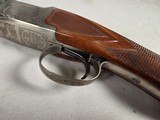 9210
Winchester 101 Featherweight 20 Gauge, 26” Barrels, 14 “ LOP, 1 1/2x2x8 factory dimensions, Straight grip, vet rib, AA++ Fancy walnut very rare - 7 of 25