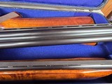 9214
Winchester 101 field skeet set, 20 gauge, 28 gauge, 410 gauge, all are 28” barrels, brass sight beads, butt plate, vent rib, all original, in fa - 17 of 23