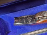 9214
Winchester 101 field skeet set, 20 gauge, 28 gauge, 410 gauge, all are 28” barrels, brass sight beads, butt plate, vent rib, all original, in fa - 9 of 23
