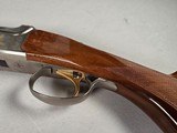 9224
SKB 585 28 gauge, 26” barrels, Brass front bead, vent rib, 14 1/4 lop, screw in chokes,
pistol grip, butt plate, gold inlay birds, More picture - 8 of 25