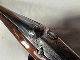 9230
Darne R-Grade, made in France,
Engraved side by side shotgun, 27” barrels, made in the early 1900’s, 12 gauge, straight grip, sling swivels, so - 11 of 25
