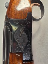 9232
Nikko 12 Gauge, 28” barrels, M/F, pistol grip with cap, butt plate, some tiger striping, engraved receiver, one brass bead, 14 1/4 LOP,
More P - 15 of 25
