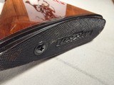 9231
Nikko 5000 (like 101), 20 Gauge, 26” barrels, IC/Mod, raised gold Eagle Head on receiver, front brass bead, butt plate, 100% original, 14 1/4 LO - 6 of 25