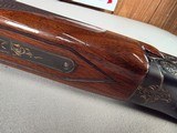 9239
Winchester 101 20 gauge, 26” Barrels, SK/SK, Gold Dama scene, Butt pad, pistol grip with red “W” cap, 13 5/8 LOP, two brass beads, ejectors, ven - 11 of 25