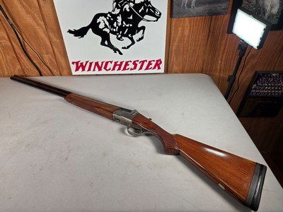 9244
Continental Arms, 12 Gauge, Full/Xfull, Imperial Crown Grade, Nitro Proof, Made in Belgium, Ejectors, Vent Rib, Single trigger, 30” Barrels, 14