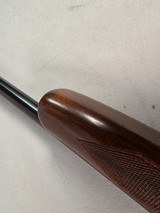 9251
Winchester Model 50, 20 gauge, 2 3/4, crack in stock, pistol grip, butt plate plain barrel, 27” barrel, 12 3/4 LOP, More pictures at dawsonsdoub - 22 of 25
