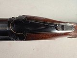 9246
Fair, Jubilee 700, 12 Gauge, Mde in Italy, Full/Full, 30” Barrels, 14 1/2 LOP, Adjustable pad, vent rib, Blue with gold trim, gold single trigge - 19 of 25
