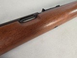 9245Winchester Model 74, 22 Long Rifle, Open Sights, pistol grip, wood stock, blued barrel, 23” barrel. More pictures at DawsonsDoubles DOT COM. - 18 of 25