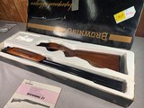 9247
Browning Model 27 12 Gauge, IM/F, pistol grip, Browning butt plate, 28” barrels, 14 1/4 LOP, New in Box, paperwork, vent rib, single selective t - 4 of 25