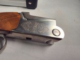 9252
SKB 585 Hunt set, 28” barrels, 410 Gauge, IC/Mod, 28 Gauge Screw in chokes Cycl/Cycl,
20 gauge screw in CyL/IC, factory engraving, LOP at 14 1/ - 11 of 25