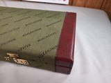 9254
Winchester Green Shotgun hard trunk style case. This one has the green interior, comes with keys and blocks.
More pictures at dawsonsdoubles DO - 2 of 18