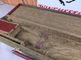 9254
Winchester Green Shotgun hard trunk style case. This one has the green interior, comes with keys and blocks.
More pictures at dawsonsdoubles DO - 14 of 18