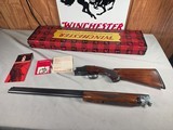 9267
Winchester 101 20 Gauge, 26” barrels, IC/MOD, pistol grip with cap, white line butt pad, Ejectors, comes with paperwork, Also has the original