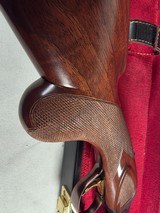 9261
Winchester 101 lightweight 20 Gauge, 27” barrels, 2 screw in Winchokes, IC/MOD, vent rib, round knob, 14 1/4 LOP, Comes with the correct box and - 16 of 25