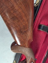 9261
Winchester 101 lightweight 20 Gauge, 27” barrels, 2 screw in Winchokes, IC/MOD, vent rib, round knob, 14 1/4 LOP, Comes with the correct box and - 17 of 25