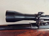 9272
Weatherby 300 Weatherby Mag, 90 Mauser, walnut ebony tip, early Weatherby 300, grip cap, Gunther and Howe receiver, scope mount, detachable, Wea - 16 of 25