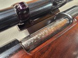 9272
Weatherby 300 Weatherby Mag, 90 Mauser, walnut ebony tip, early Weatherby 300, grip cap, Gunther and Howe receiver, scope mount, detachable, Wea - 24 of 25