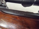 9270
Winchester Model 70, pre 64, 300 H + H, Magnum, 26” Barrels, cheek piece, Pachmayer butt pad, LOP 14 1/4, Sling Swivels, Tasco 3x9 scope, made - 10 of 25
